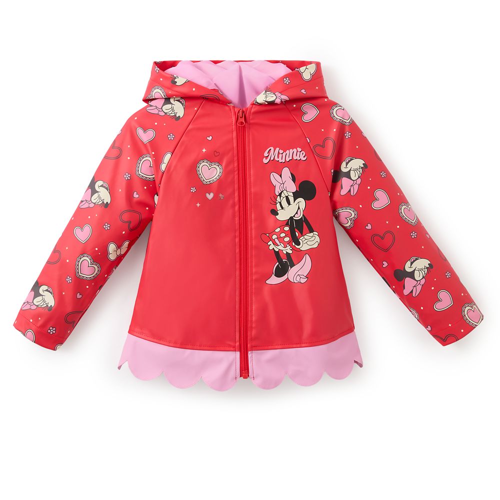 Minnie Mouse Hooded Rain Jacket for Girls