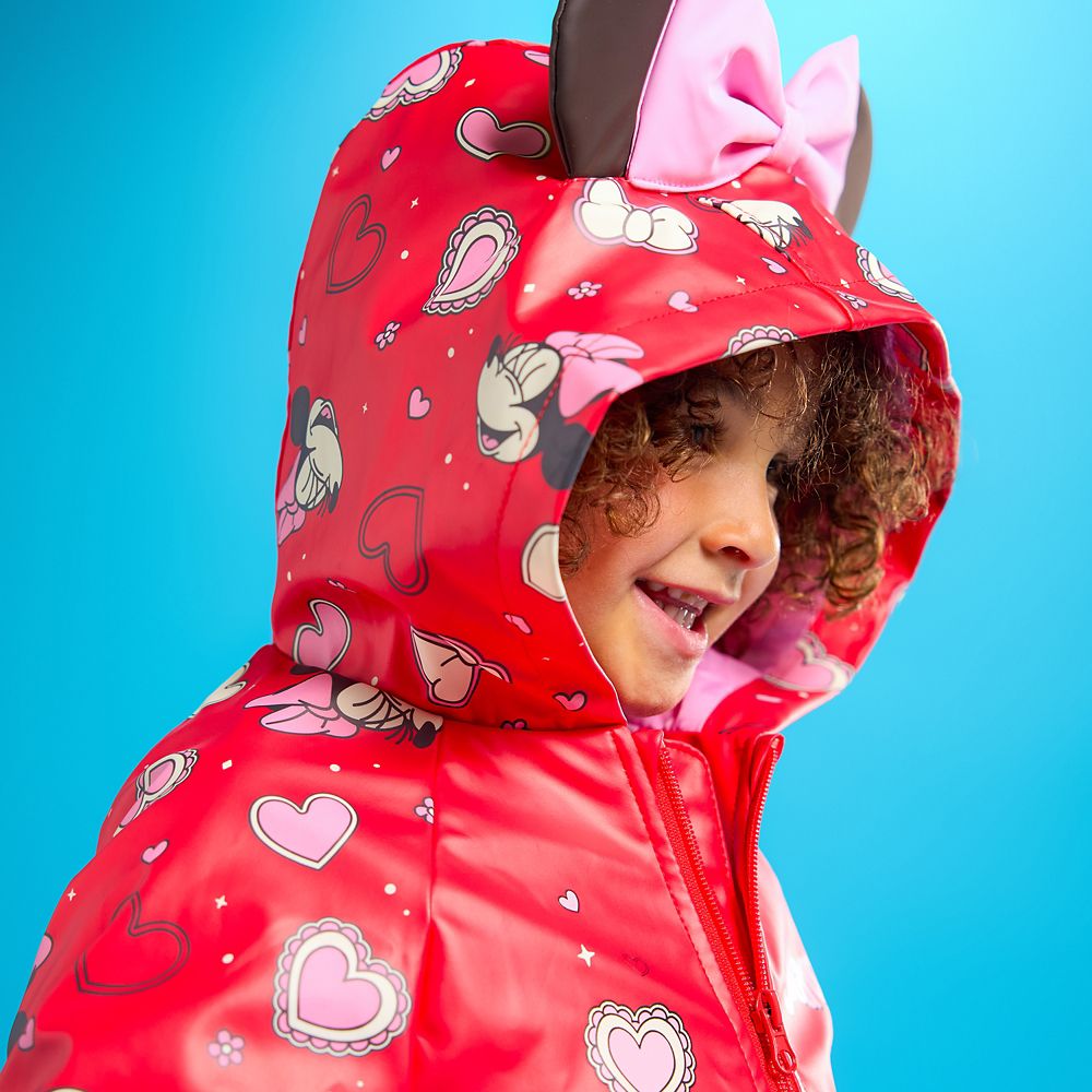 Minnie Mouse Hooded Rain Jacket for Girls