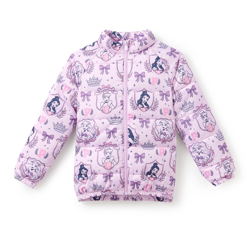 Disney Princess Puffer Jacket for Girls
