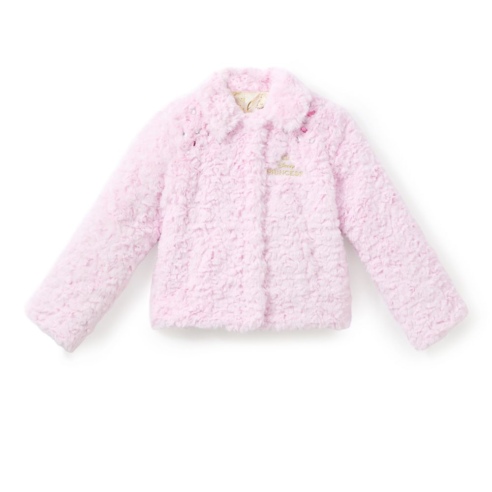 Disney Princess Faux Fur Jacket for Girls