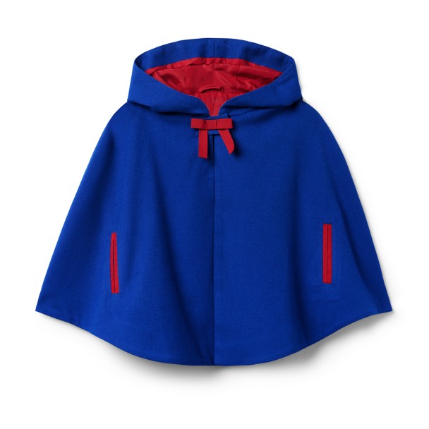 Hooded Cape Kids White Hooded Cape Kids White