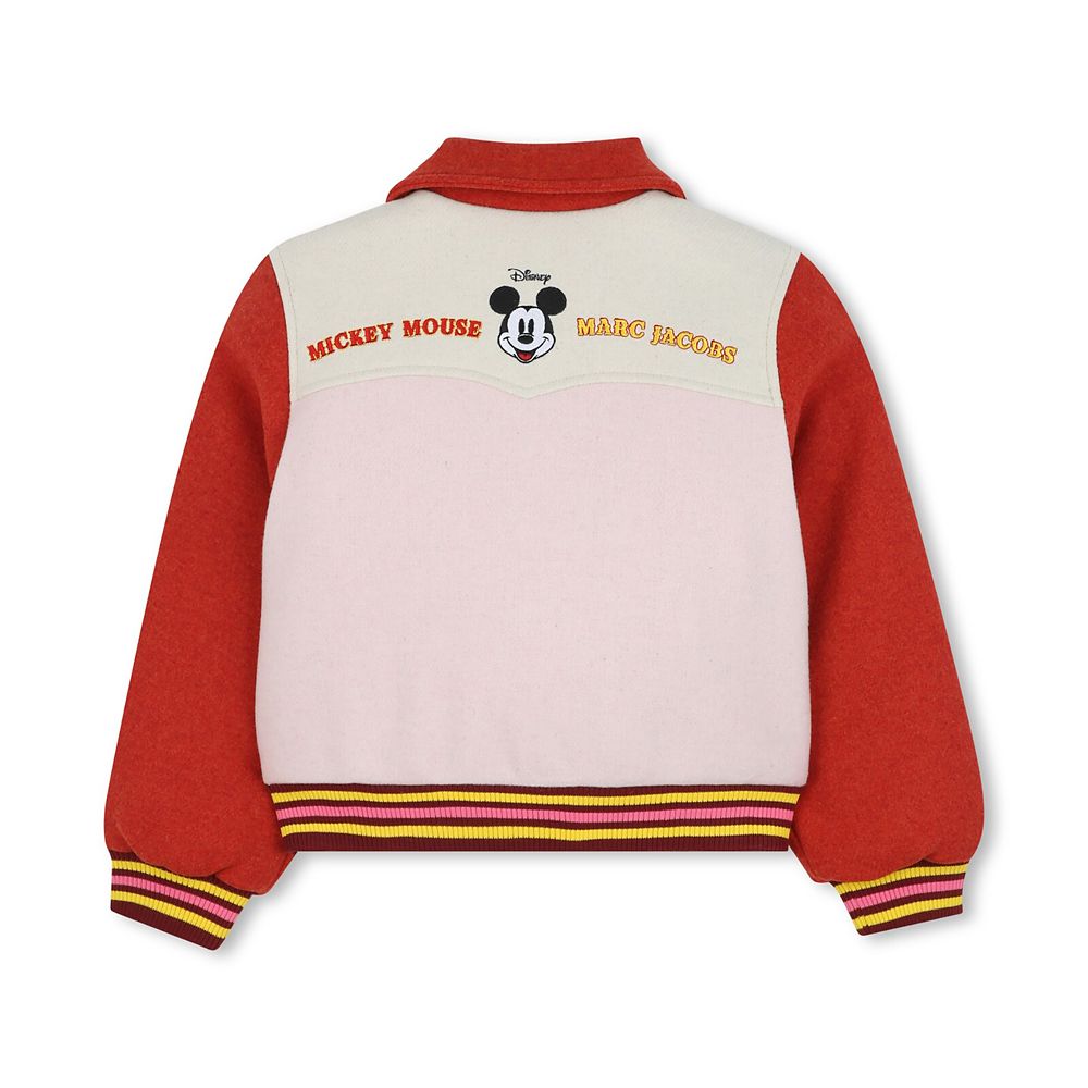 Mickey Mouse Varsity Jacket for Kids by Marc Jacobs &ndash; Red/Pink