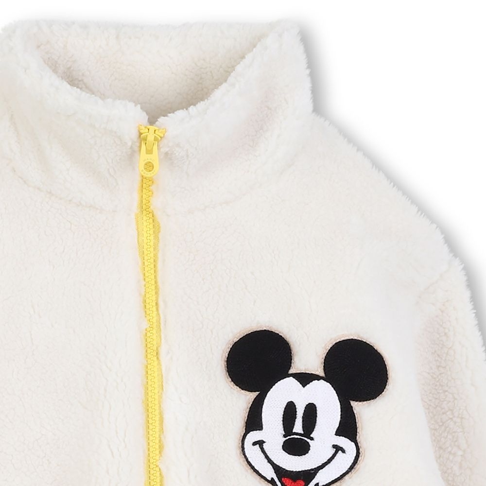 Mickey Mouse Faux Shearling Zip Jacket for Kids by Marc Jacobs