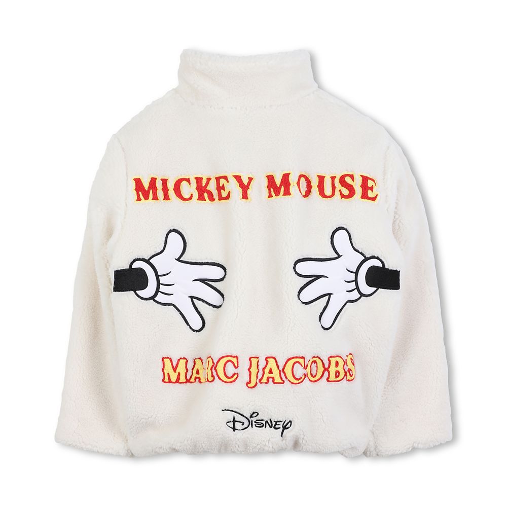 Mickey Mouse Faux Shearling Zip Jacket for Kids by Marc Jacobs