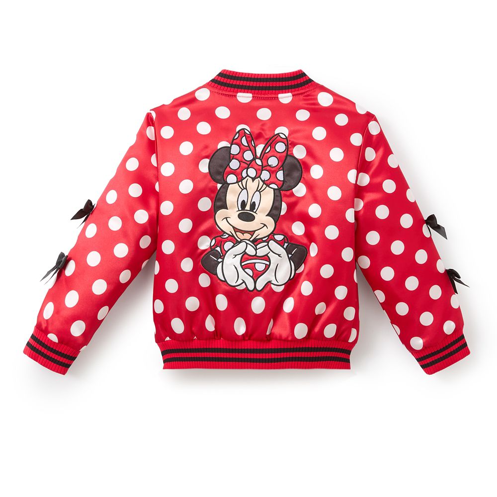Minnie Mouse Bomber Jacket for Girls &ndash; Personalized