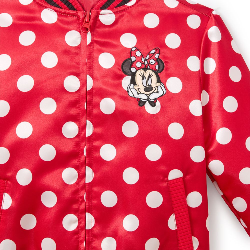 Minnie Mouse Bomber Jacket for Girls &ndash; Personalized