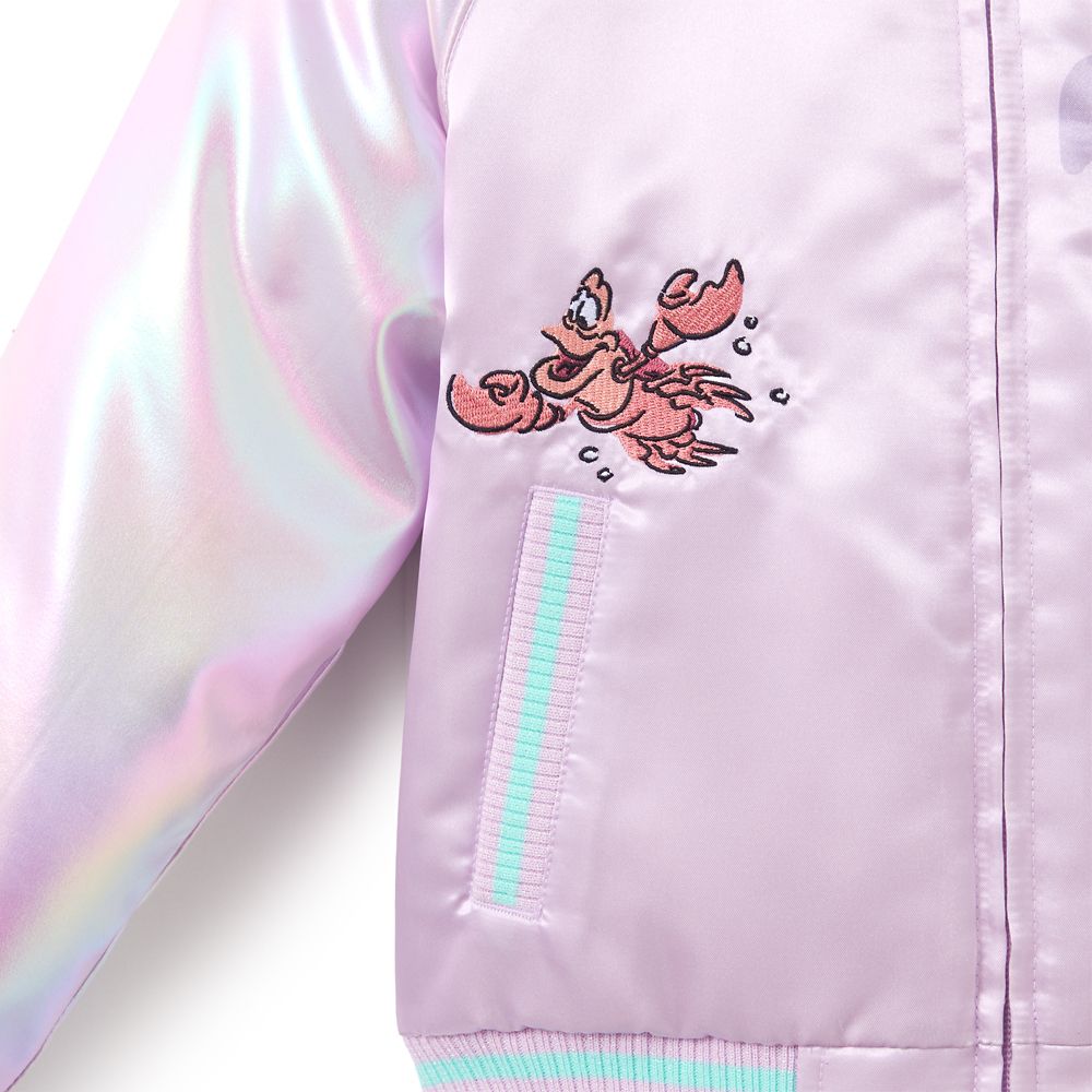 Ariel Bomber Jacket for Girls &ndash; The Little Mermaid &ndash; Personalized