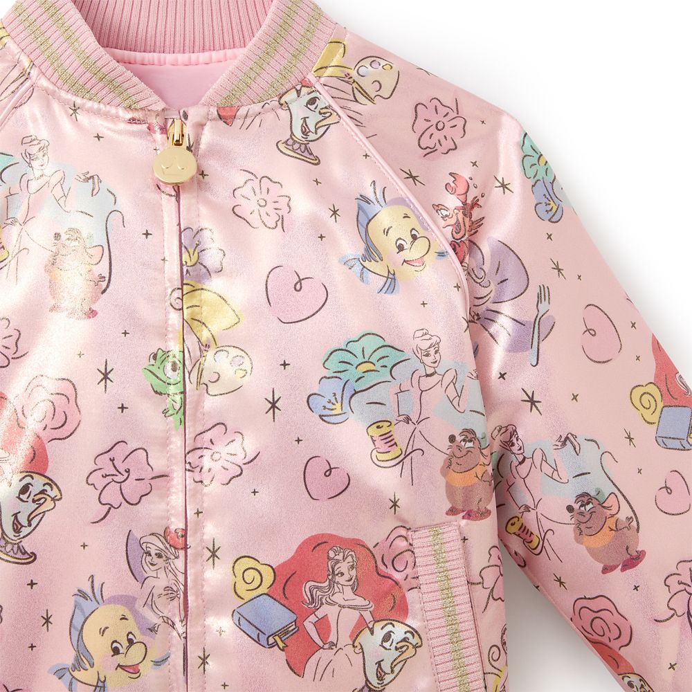 Disney Princess Bomber Jacket for Girls &ndash; Personalized