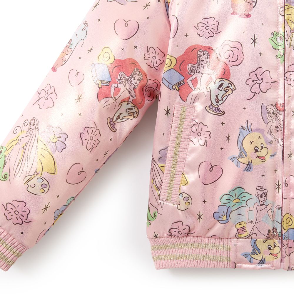 Disney Princess Bomber Jacket for Girls &ndash; Personalized
