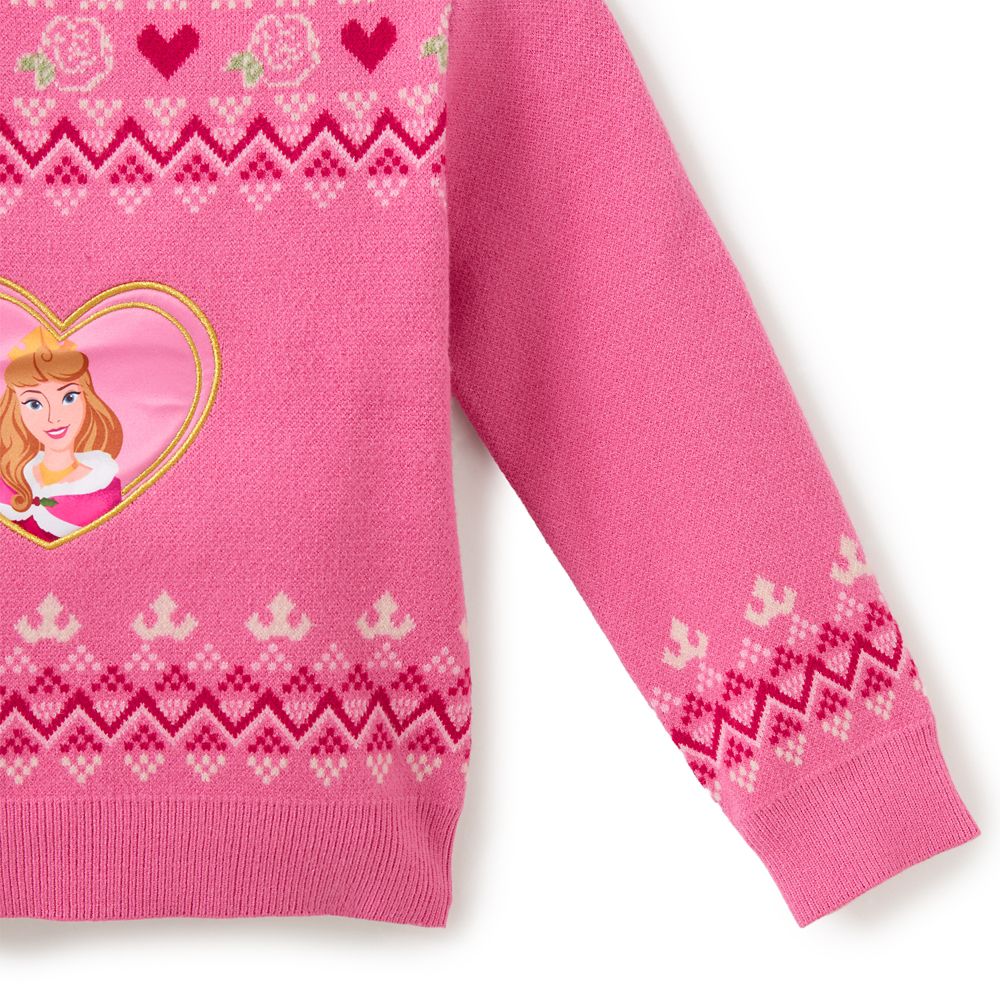 Aurora Holiday Sweater for Girls &ndash; Sleeping Beauty