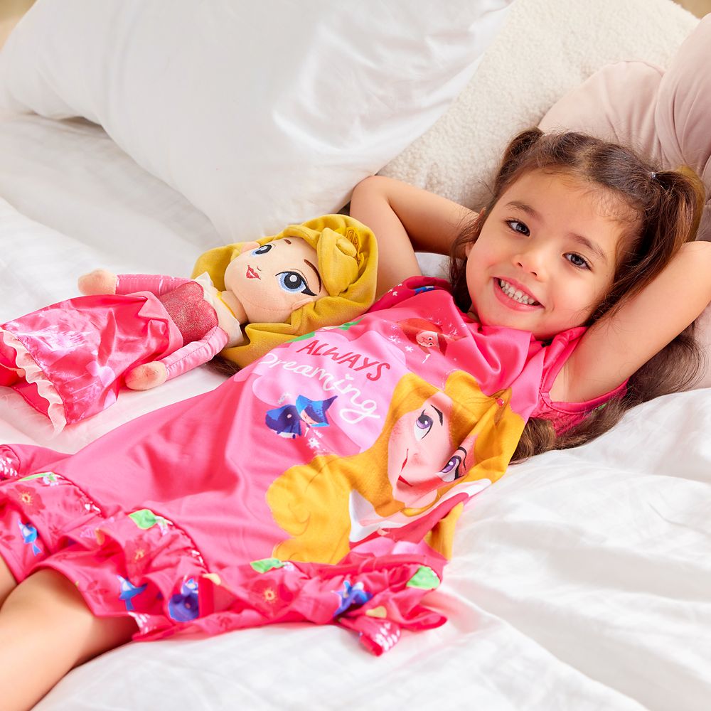 Aurora Nightshirt for Girls &ndash; Sleeping Beauty