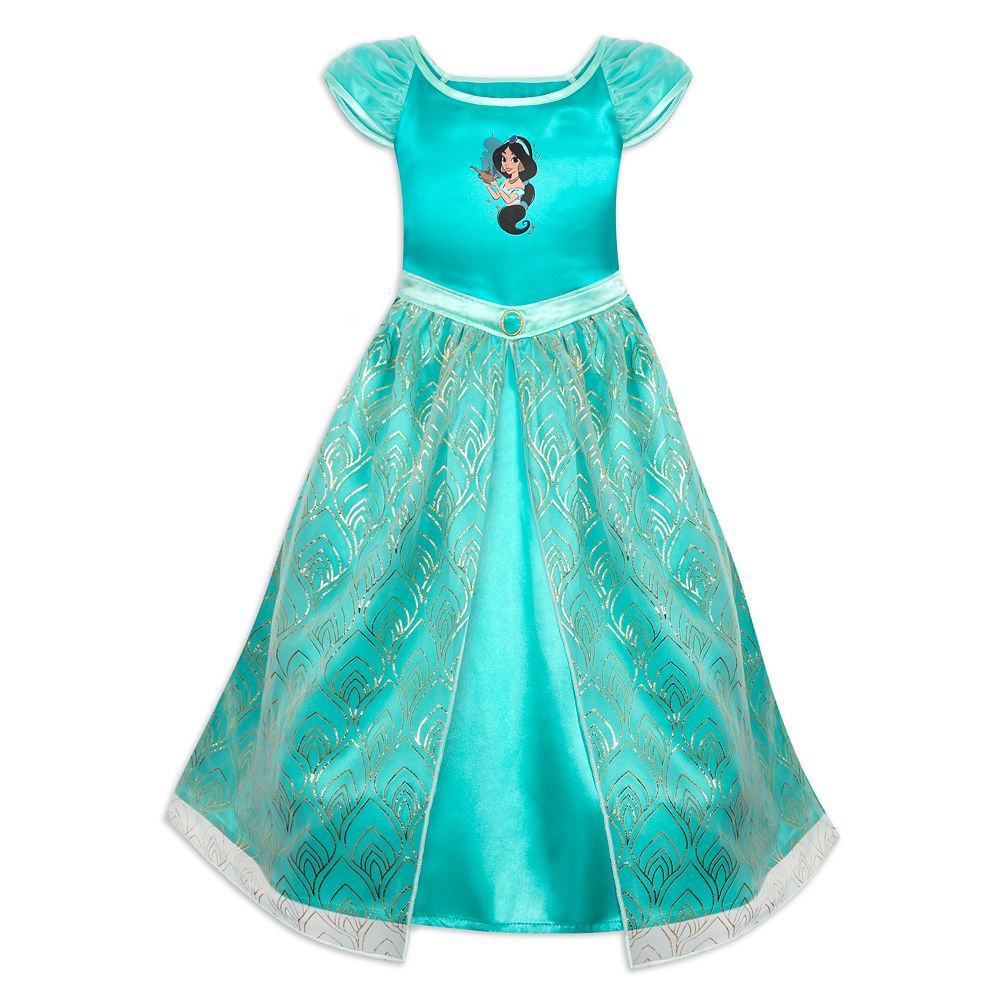 Jasmine Costume Nightgown for Girls – Aladdin