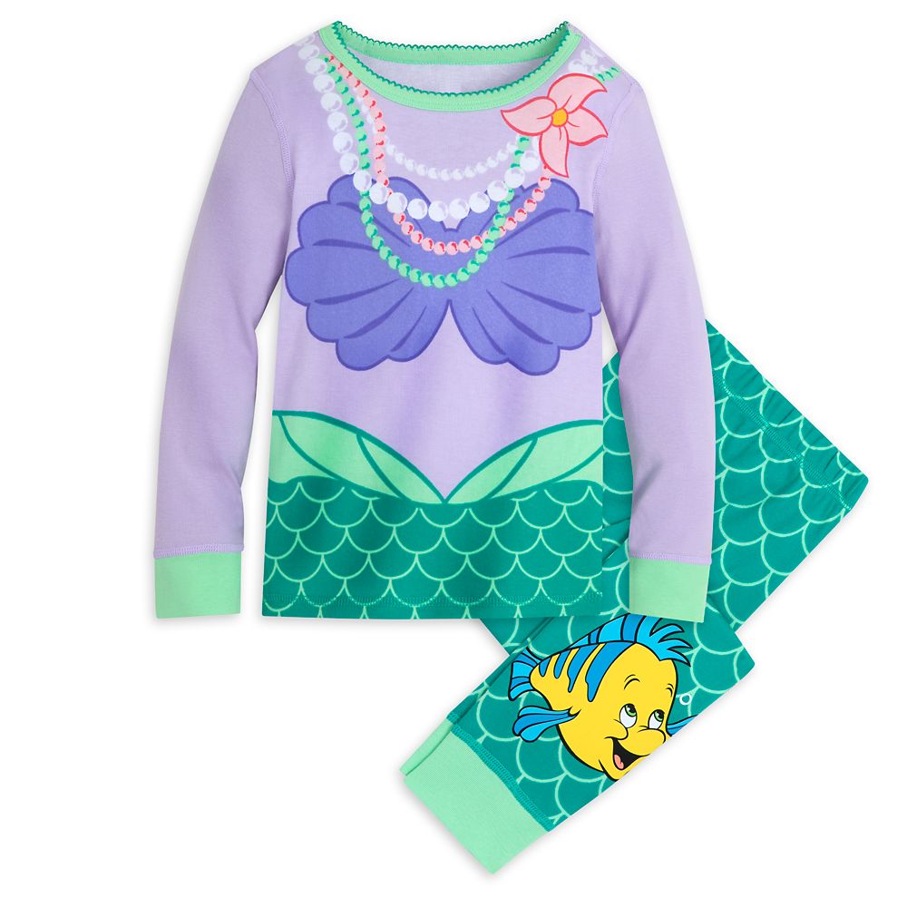 Ariel Costume PJ PALS for Girls – The Little Mermaid