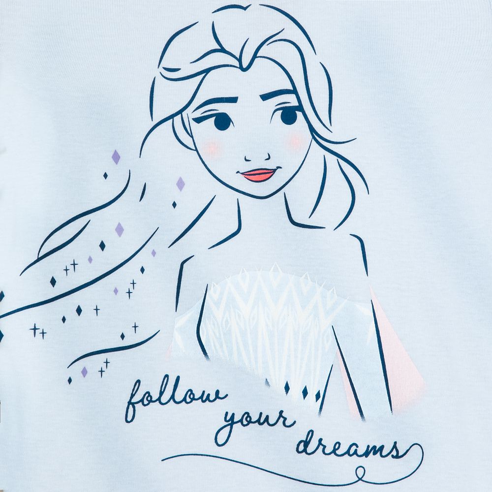 Elsa PJ PALS Short Set for Kids - Frozen