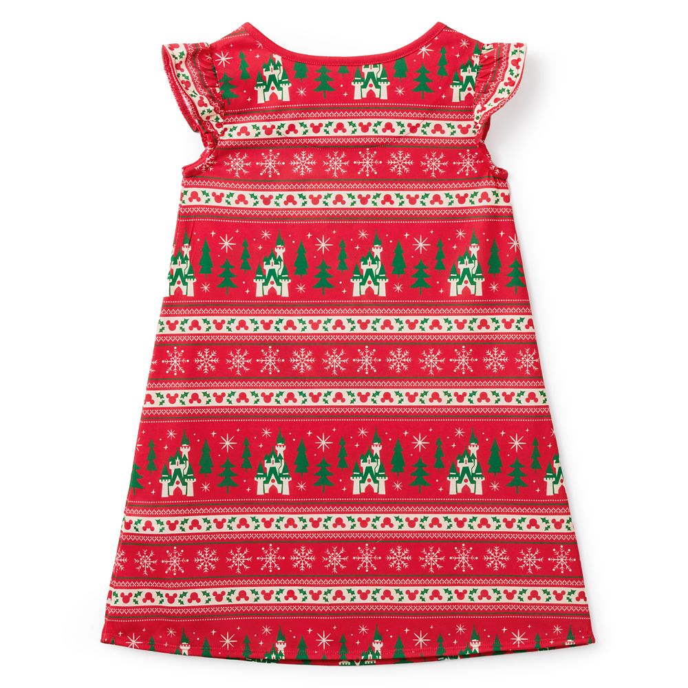 Santa Mickey Mouse Holiday Nightshirt for Girls
