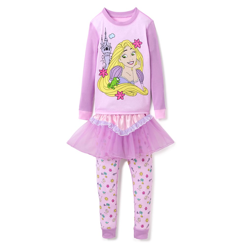 Rapunzel PJ PALS and Tutu Set for Girls – Tangled