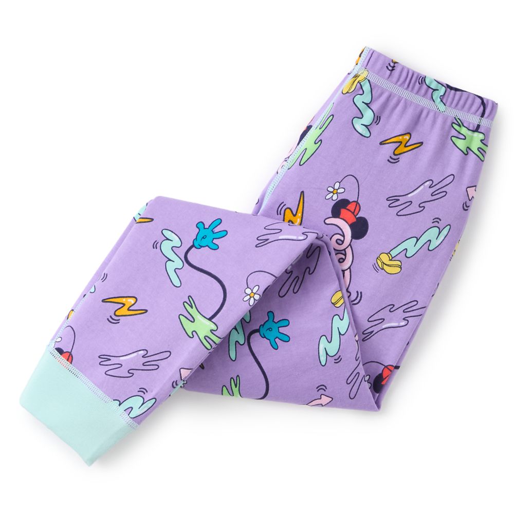 Mickey and Minnie Mouse Pop Art PJ Pals for Kids