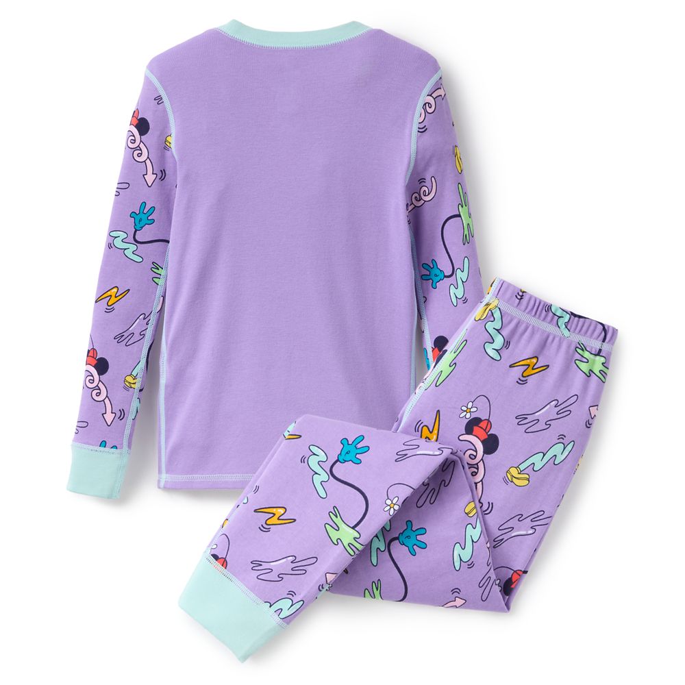 Mickey and Minnie Mouse Pop Art PJ Pals for Kids