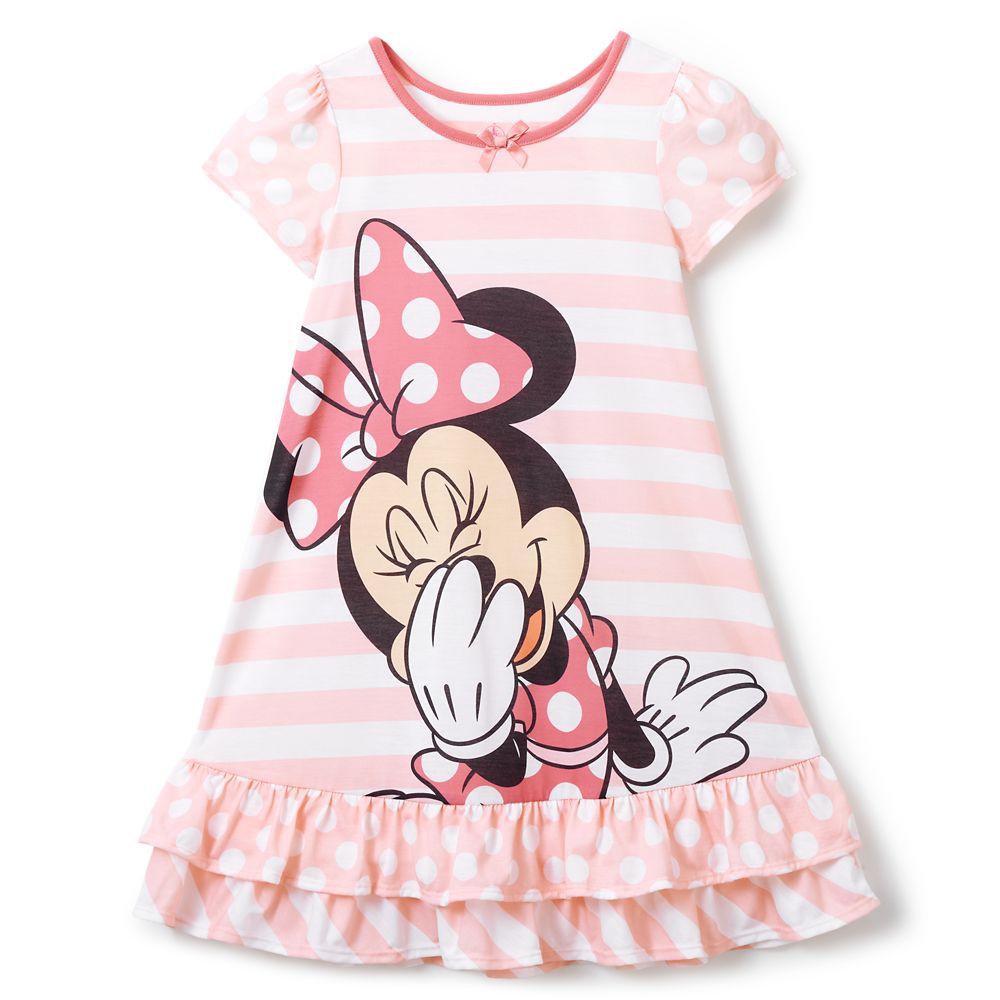 Minnie Mouse Striped Nightshirt for Girls Official shopDisney