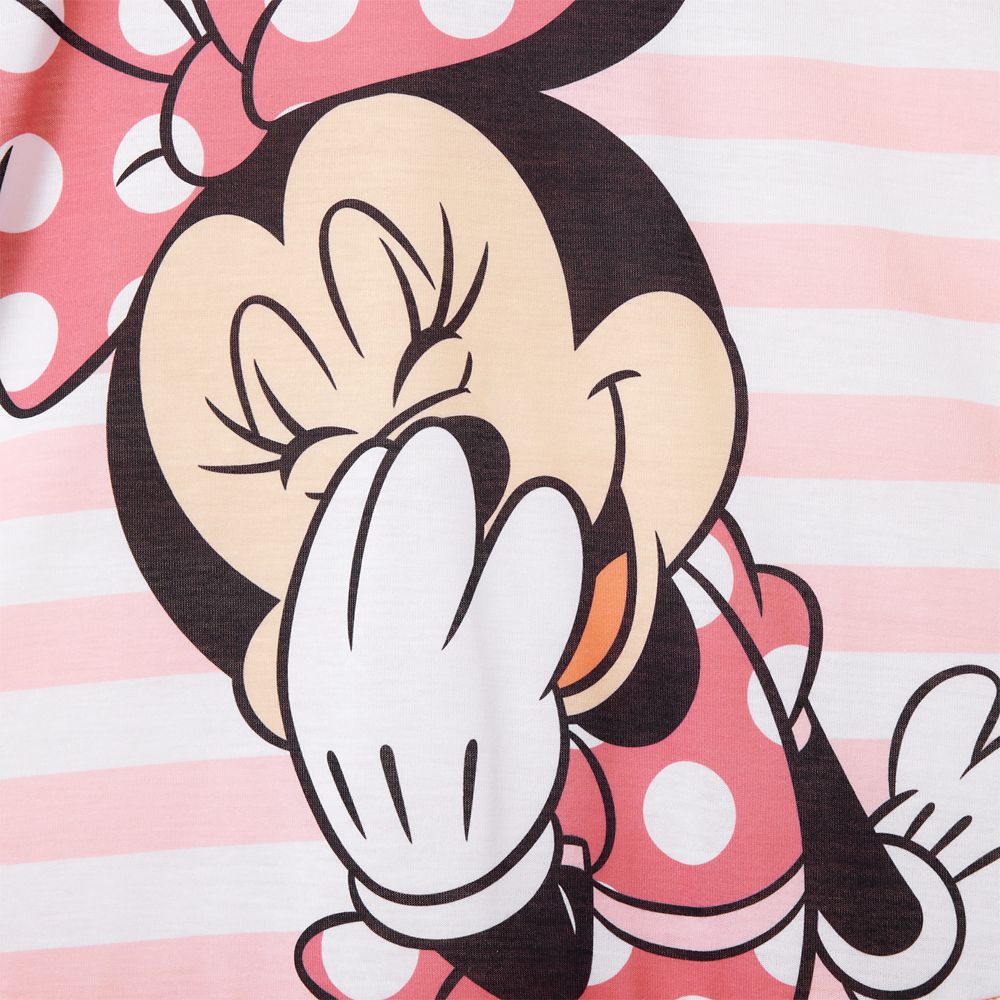 Minnie Mouse Striped Nightshirt for Girls