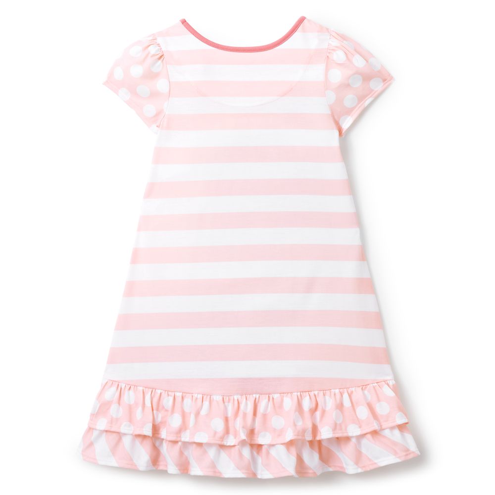 Minnie Mouse Striped Nightshirt for Girls