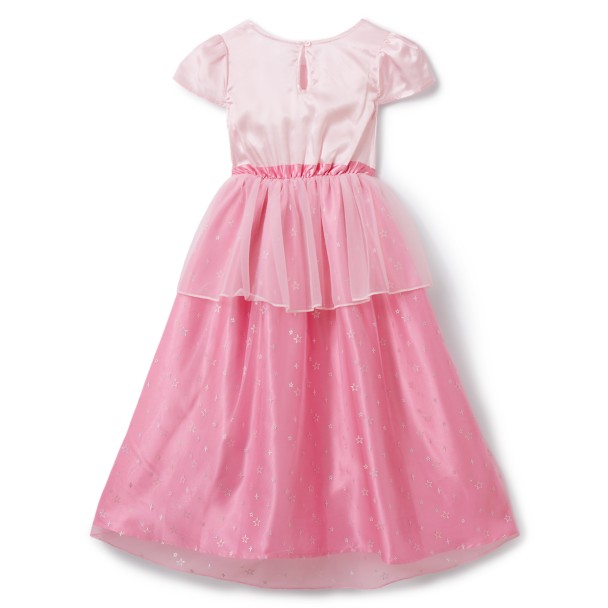 princess pj dress Lounge Gown: Glass Slipper Only Little Once Let your dreams take you on exciting adventures with your favorite Princess Disney Girl's' Fantasy Nightgowns Multi
