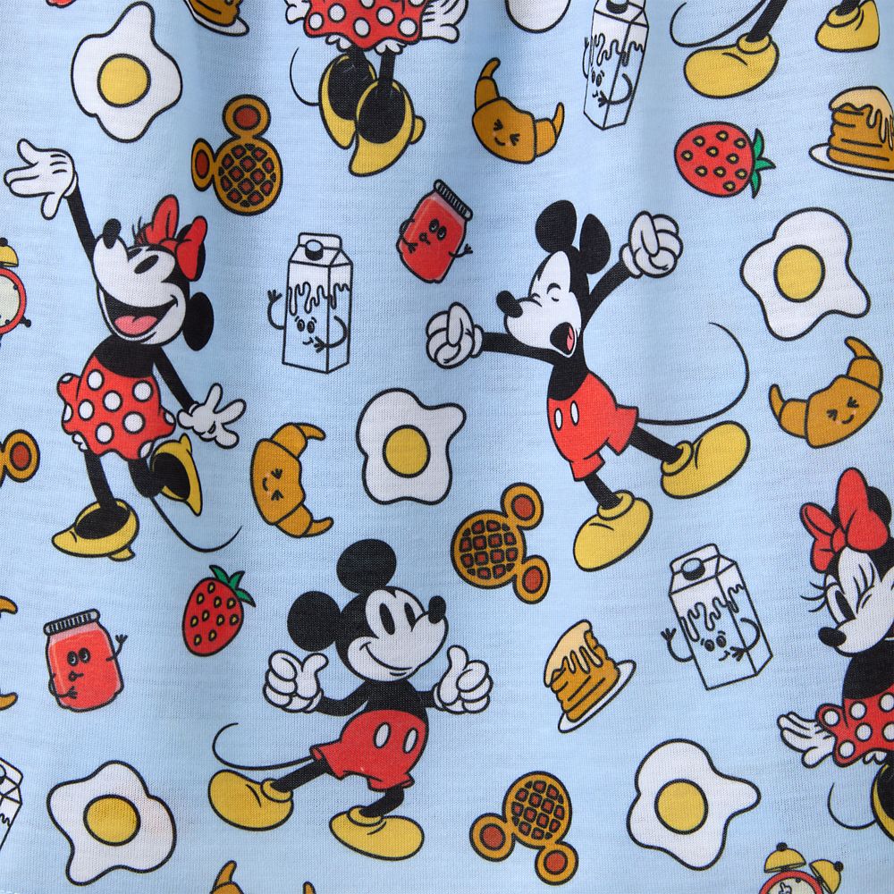 Mickey and Minnie Mouse Breakfast Nightshirt for Kids