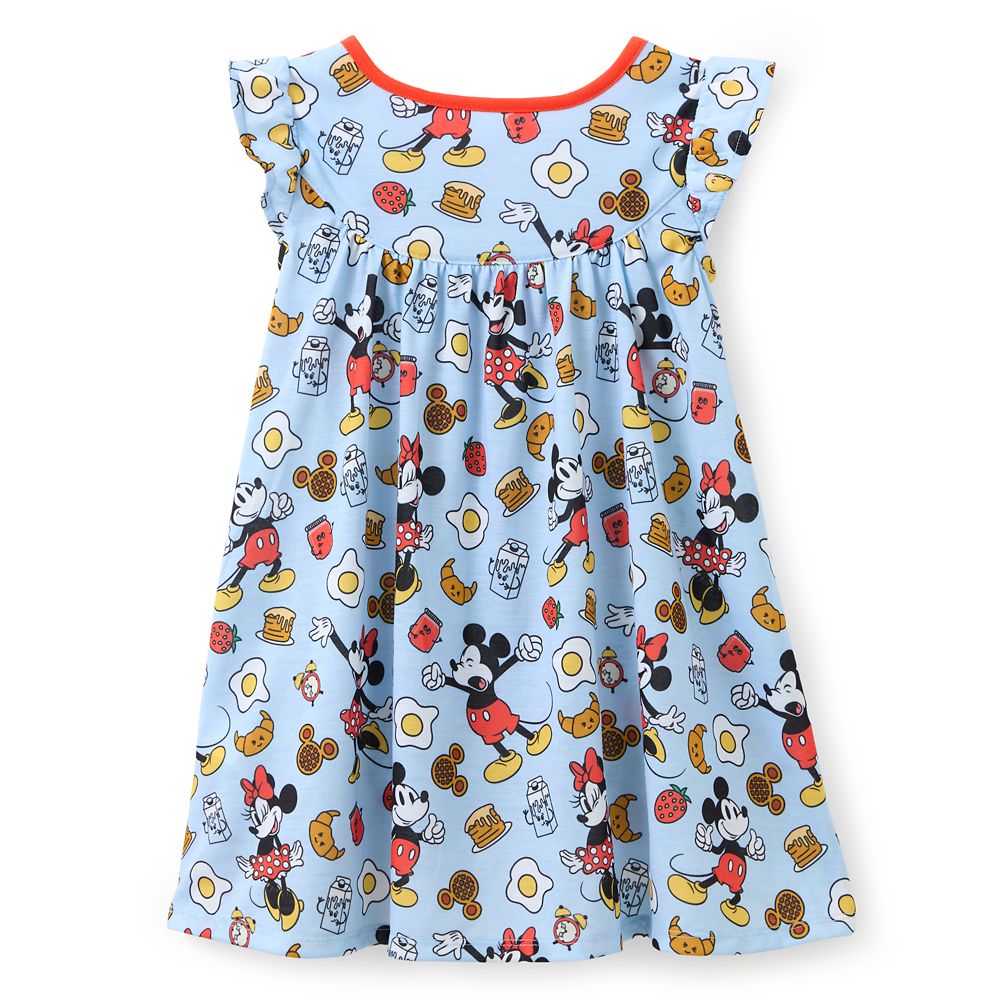 Mickey and Minnie Mouse Breakfast Nightshirt for Kids