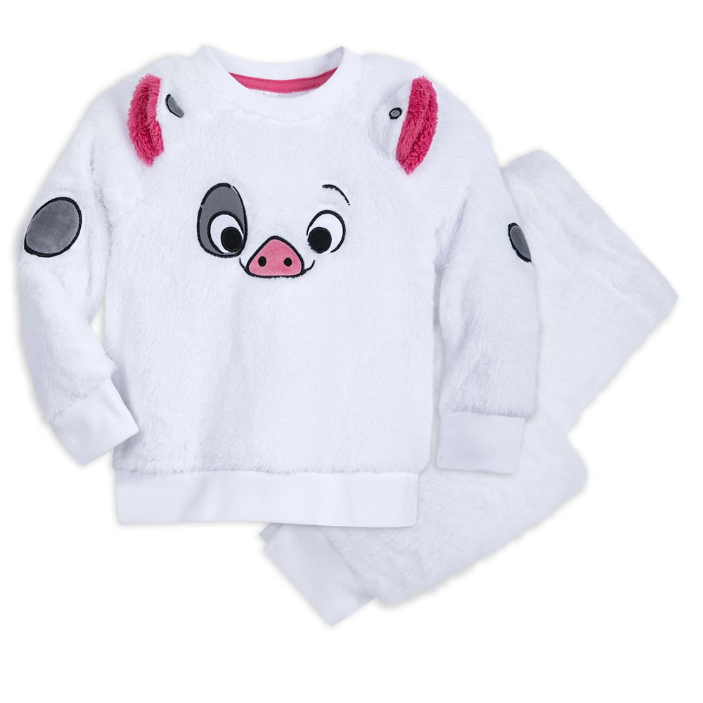 Pua Fuzzy Pajama Set for Kids – Moana