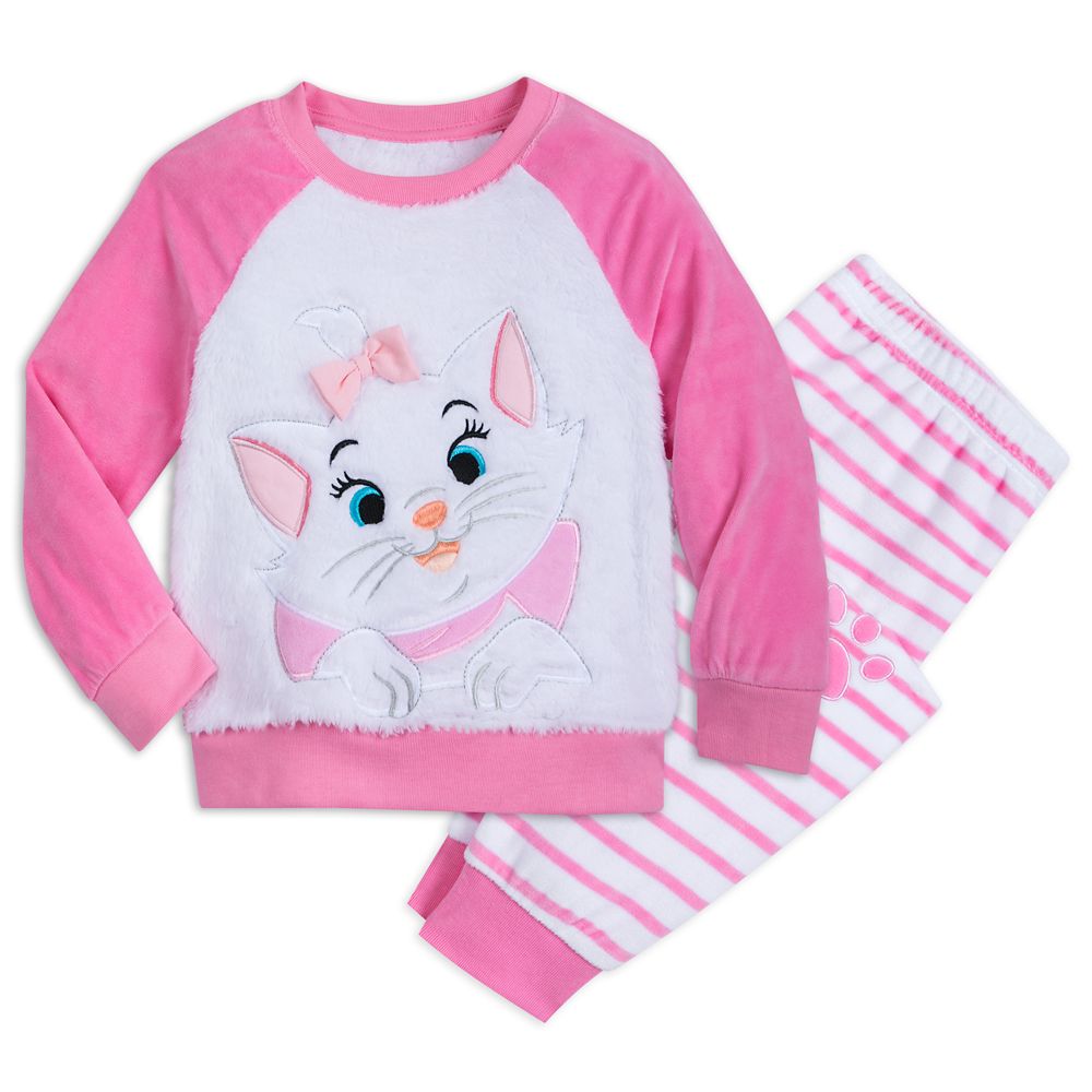 Marie Fuzzy Pajama Set for Kids The Aristocats Official shopDisney