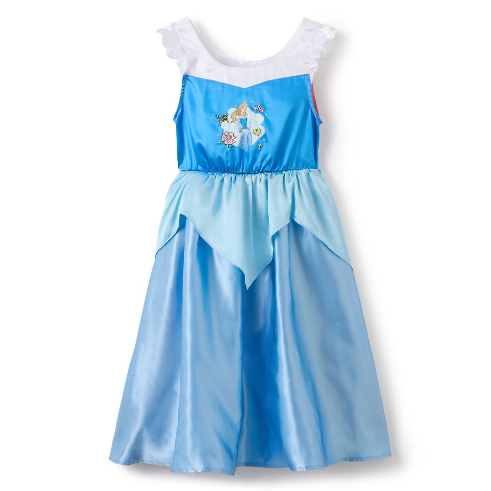 Aurora Reversible Nightgown for Girls &ndash; Sleeping Beauty