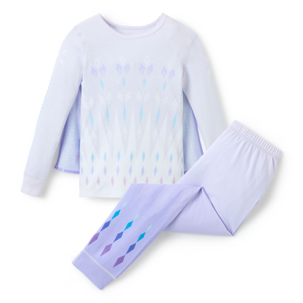 Elsa PJ PALS with Cape for Kids &ndash; Frozen