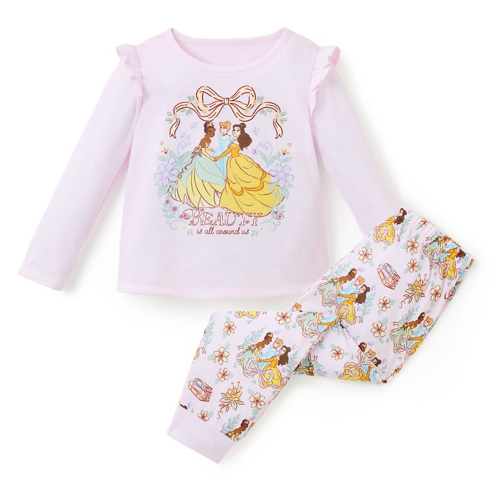 Disney Princess Pajama Set for Girls