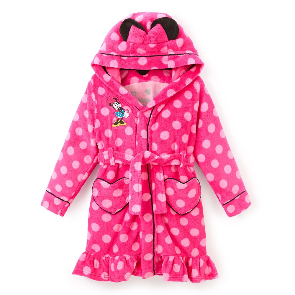 Minnie Mouse Polka Dot Robe for Kids