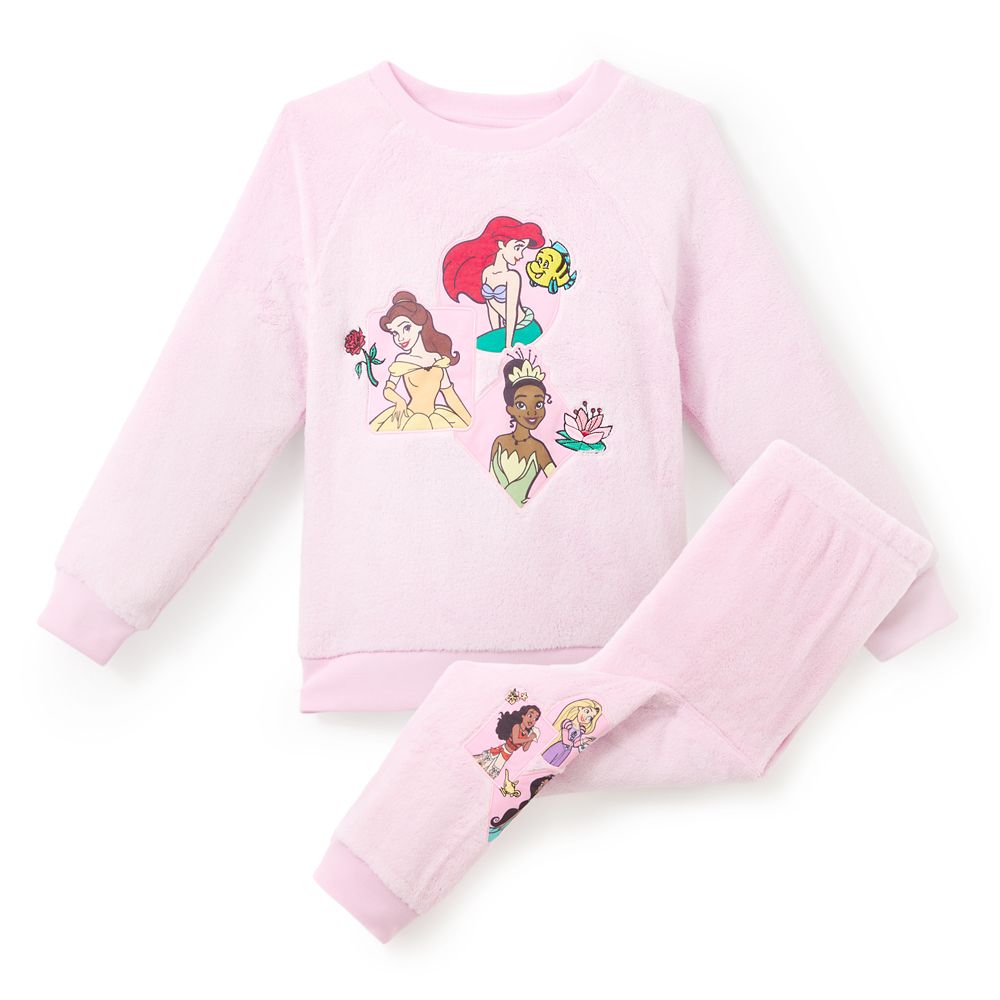 Disney Princess Fleece Pajama Set for Girls