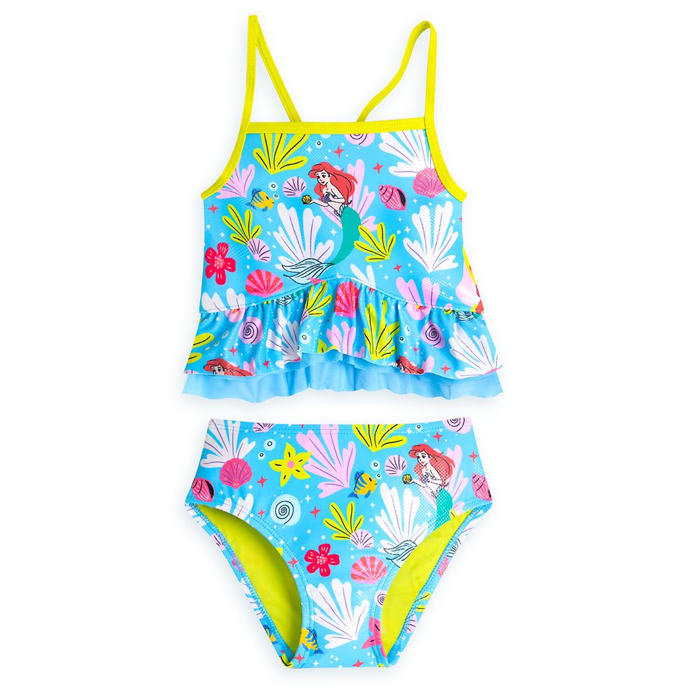 Ariel Two-Piece Swimsuit for Girls – The Little Mermaid