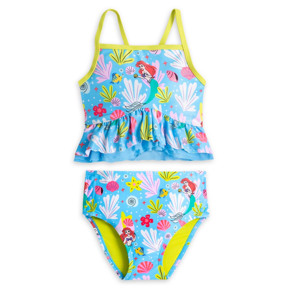 Ariel Two-Piece Adaptive Swimsuit for Girls – The Little Mermaid