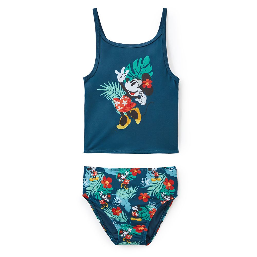 Minnie Mouse Two-Piece Tropical Swimsuit for Girls