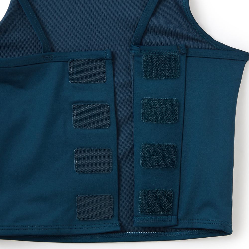 Mickey and Minnie Mouse Adaptive Two-Piece Tropical Swimsuit for Girls