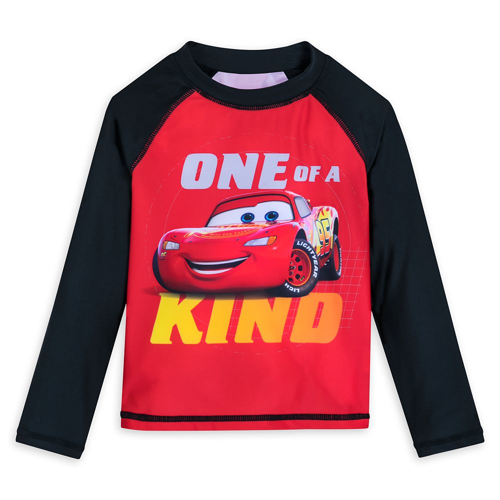 Lightning McQueen Rash Guard for Boys &ndash; Cars