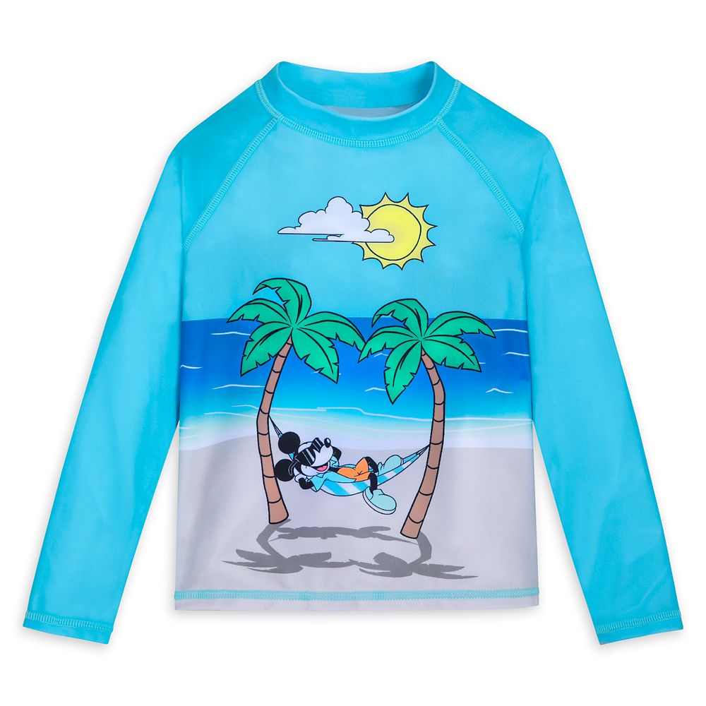 Mickey Mouse Summer Rash Guard for Boys