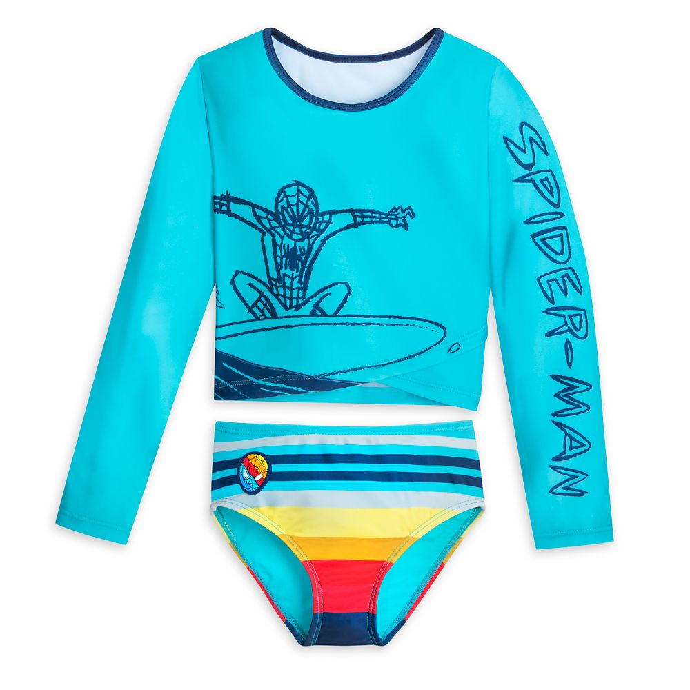 Spider-Man Two-Piece Swimsuit for Girls | Disney Store