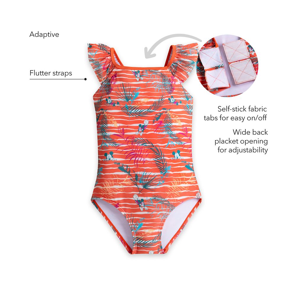 Mickey Mouse Resort Adaptive Swimsuit for Girls