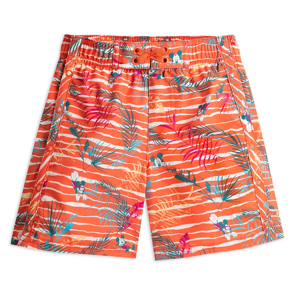 Mickey Mouse Resort Adaptive Swim Trunks for Boys Official shopDisney