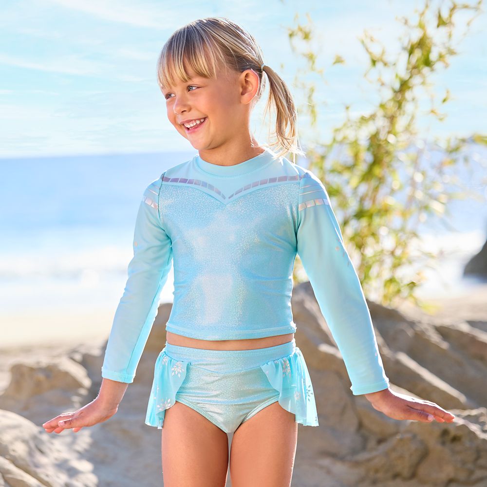 Elsa Swimsuit for Girls - Two-Piece - Frozen