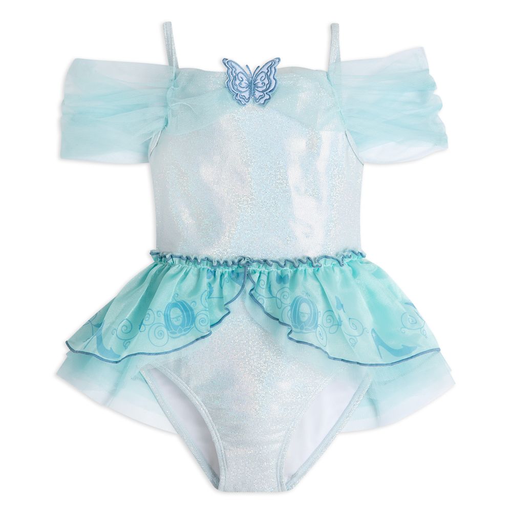 Cinderella Deluxe Swimsuit for Girls