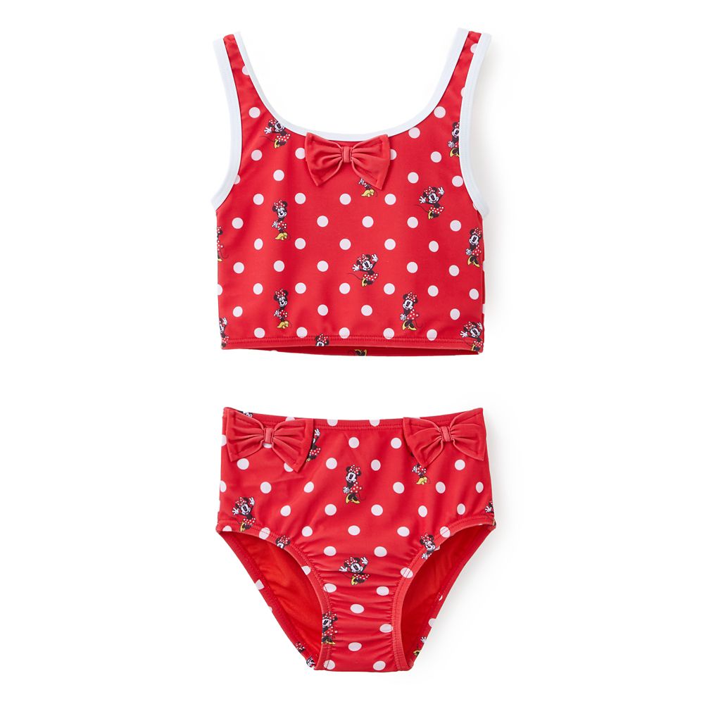 Minnie Mouse Two-Piece Bow Swimsuit for Girls