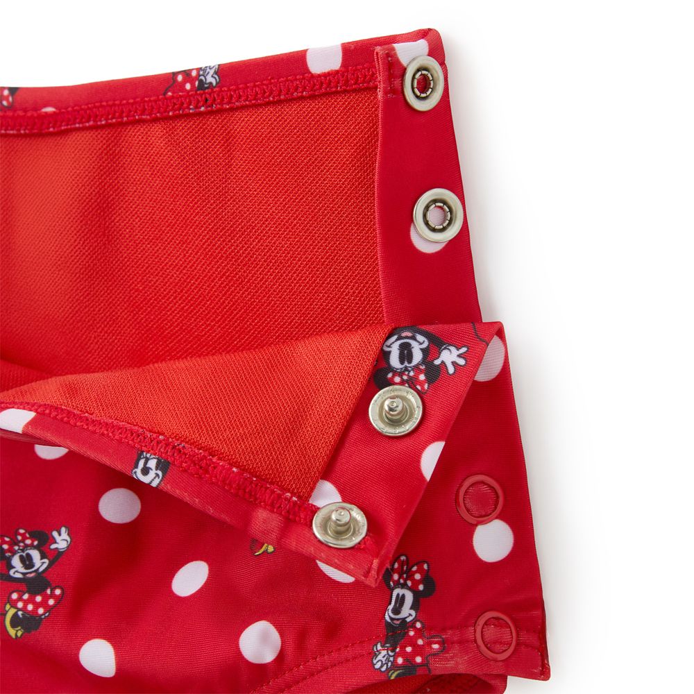 Minnie Mouse Two-Piece Bow Adaptive Swimsuit for Girls