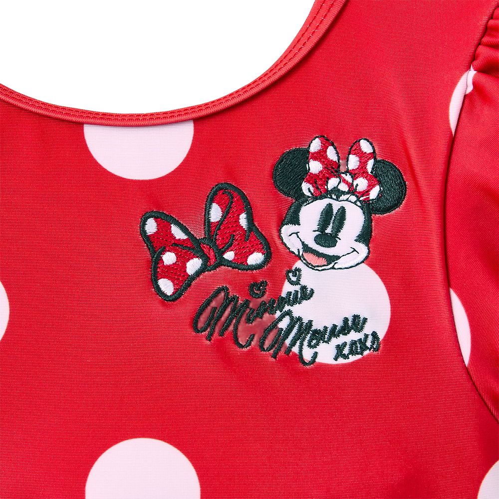 Minnie Mouse Deluxe Swimsuit for Girls - Three-Piece