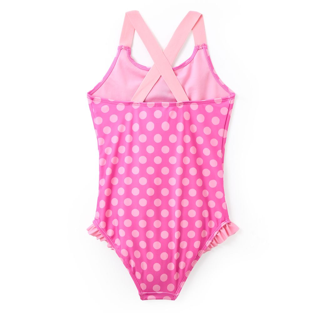 Minnie Mouse Pink Polka Dot Swimsuit for Girls